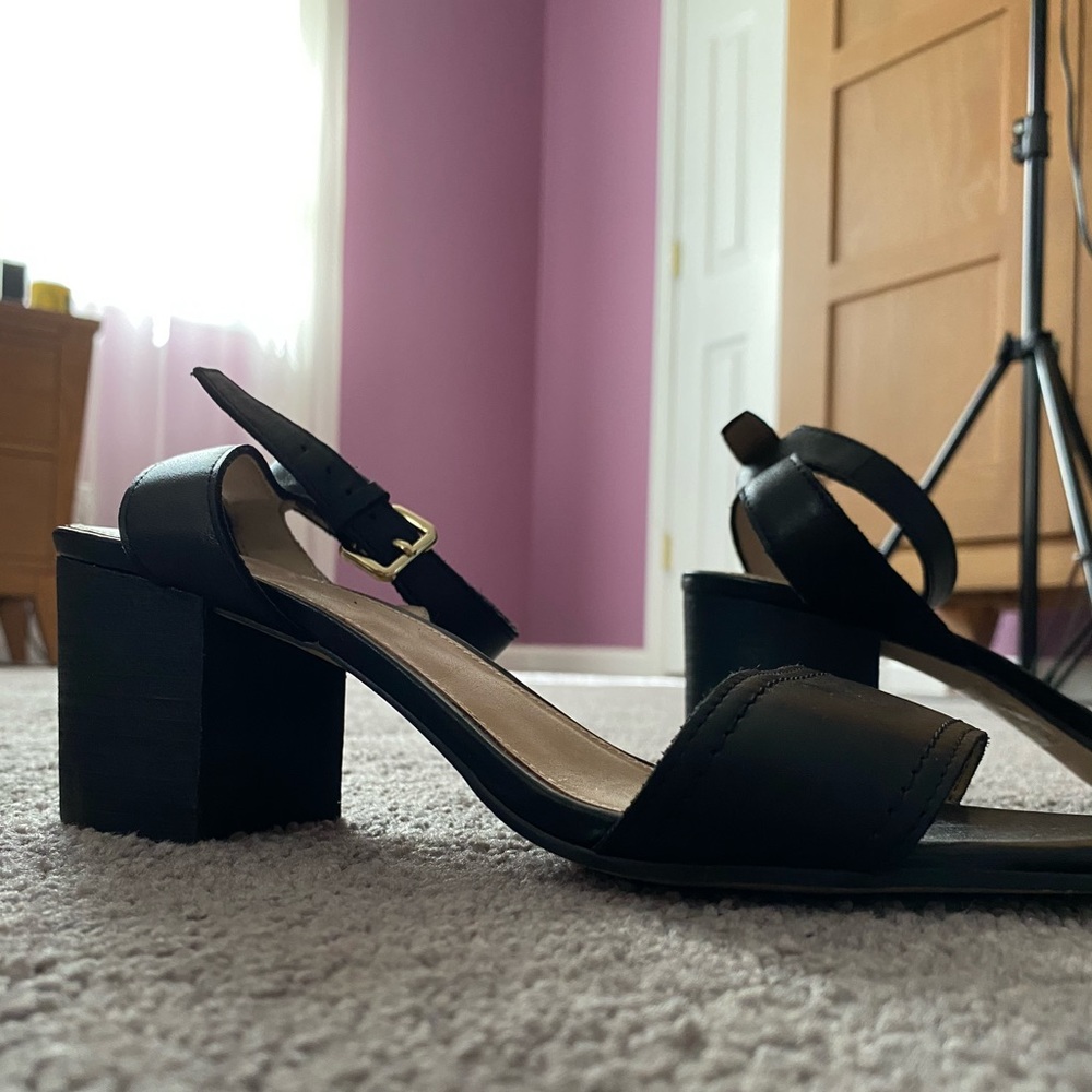 Open toe heels